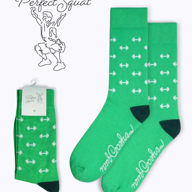 Custom white crew socks styled with sneakers